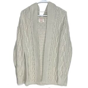 Quiksilver Woman’s Hooded Knit Cardigan Sweater Size Large